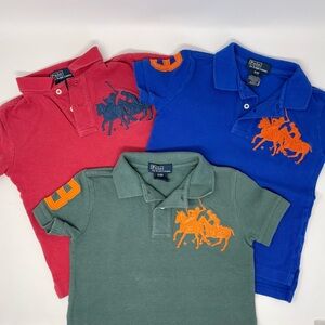 Polo by Ralph Lauren Kids' Polo Shirts - Red, Blue, Green